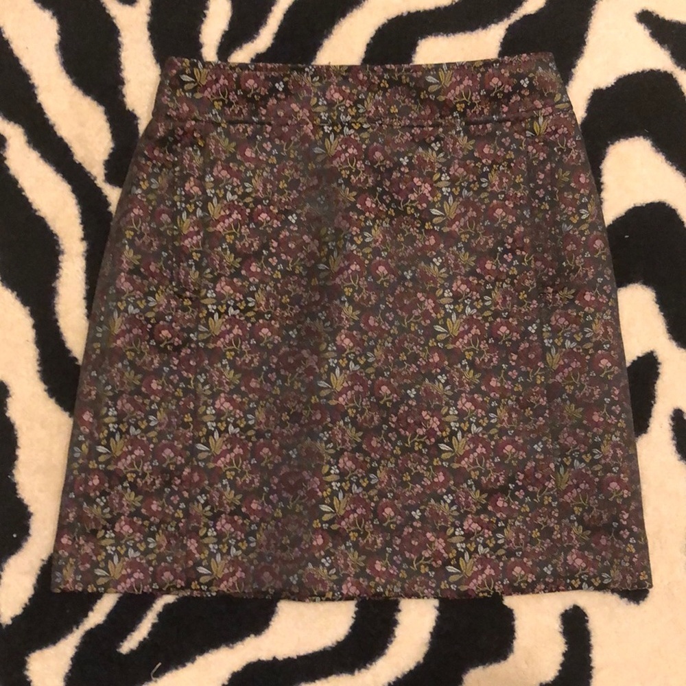 Loft floral skirt